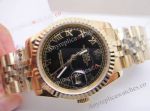 Replica Rolex Yellow Gold Jubilee Datejust Mens Watch